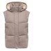 Пуховый жилет Бежевый