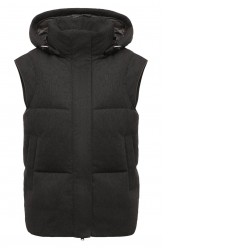 Пуховый жилет Черный