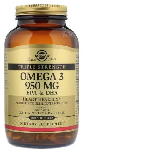 Omega-3 Solgar Epa&Dha Triple Strength 100